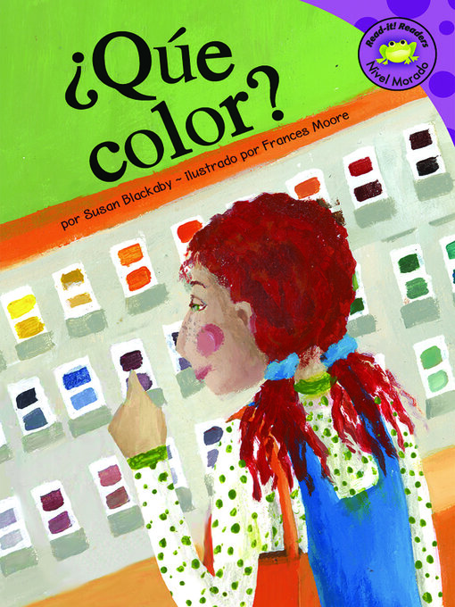 Title details for Que color? by Susan Blackaby - Available